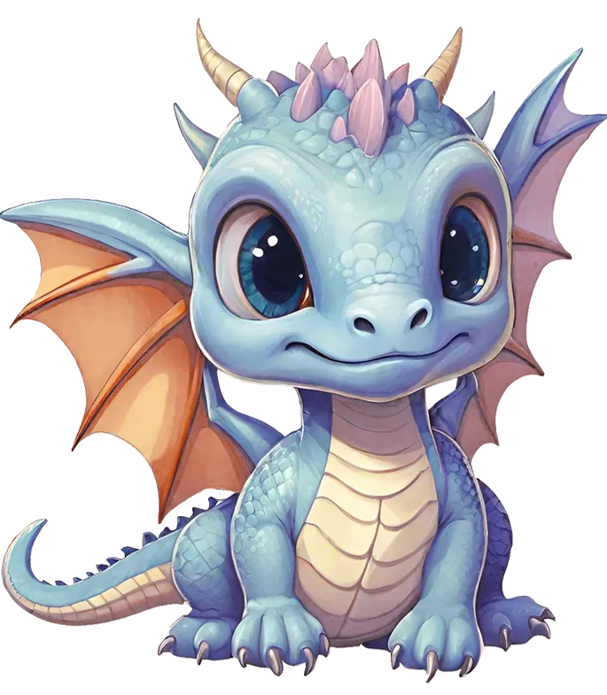 ilustración de una dragón